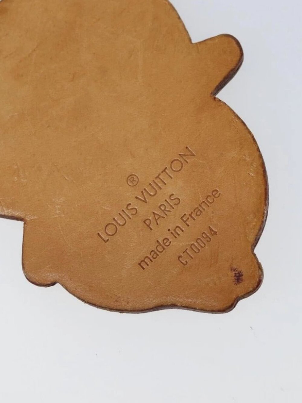 LOUIS VUITTON Takashi Murakami Porte Cles Panda Charm Leather M62637 Auth 172023 - Picture 6 of 8